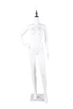 Cheap Price Bright White Female Mannequin with Cap