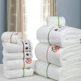 100% Cotton Plain Dyed White Soft Hotel Towel Bath Towel