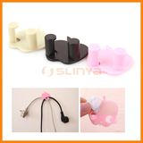 Power Plug Socket Hook Storage Rack Holder Wall Sticky Hook