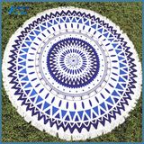 Hot Microfiber 150cm Diameter Round Beach Towel Reactive Printed