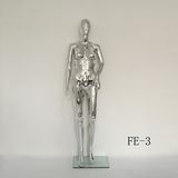 Factory Wholesale Chrome Sliver Golden Plastic PP Female Model Mannequin