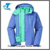 Women 3 in 1 Waterproof Windproof Hoodie Jacket