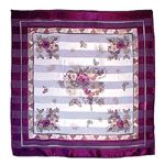 100% Pure Printing Satin Silk Scarf