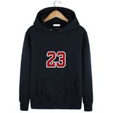 Classic Long Sleeve Printing Fleece Hooded Sweatshirt (SW--566)