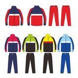 Full Zip Sports Tracksuit for Warm up