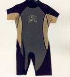 Short Neoprene Surfing Wetsuit with Nylon Fabric (HX15S77)