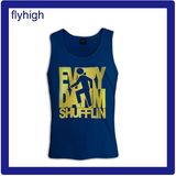 Unisex Cotton Printed Custom Promotional Tank Top