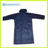 100% Polyester PVC Coating Men's Raincoats (RPY-041)