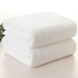 Hot Sale White Color 100% Cotton Hotel Towel