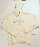 CVC French Terry Fleece Sweat Shirt with Flock Print