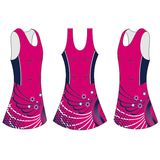 Custom Sublimated Printed Netball Bodysuit for Athletic