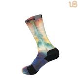 Men's Sublimation Print Sport Crew Socks