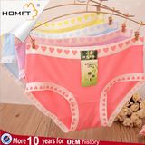 Hot Seller Love Printing Comfortable Bamboo Women Underwear Young Girls Triangle Panties