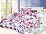 Polyester 100% Microfiber Disperse Printting Bedding Set T/C 50/50