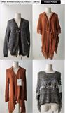 Women Knitwear Sweater Cardigan Sample Stock