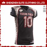 Custom Made Tackle Twill Sublimated American Football Uniforms (ELTAFJ-20)