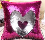Custom High Quality Creative Bolster Pillow Cushion with Paillette
