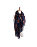 Beautiful Little Fox Scarf Print Ladies Scarf Shawl Infinty Animal Scarf