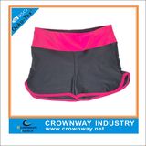 High Waist Women Polyester/Spandex Dri Fit Custom Yoga Shorts