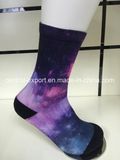 Customized 3D Printing Polyester Elastane Socks
