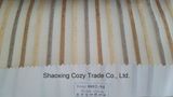 New Popular Project Stripe Organza Voile Sheer Curtain Fabric 008294