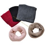 Unisex Fashion Winter Knitted Loop Scarf Shawls