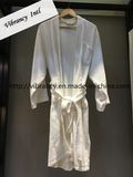 Wholesale Unisex Hotel White Cotton Bathrobe Home Bathrobe