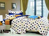 Microfiber Plain Cheap Bed Sheet Set Bedding Set Lilac Color