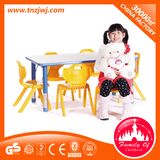 Kindergarten Rectangle Table Furniture Study Table for Child