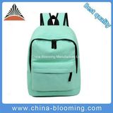 Fashion Wholesale Teenager Pure Color Canvas Women Backpack