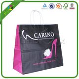 Custom Paper Shopping Purple Gift Bags