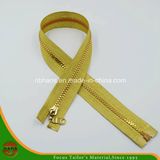 5# Plastic Golden Teeth & Golden Tape Zipper