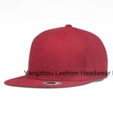 Promotional Cotton Wool Blend Flat Brim Fitted Snapback Plain Cap