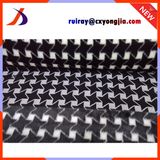 2017 Newly Developed Black and White 2 Color Jacquard Fabric