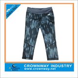 Custom Sublimation Print Sexy Pants Yoga Capris for Women