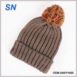 Wholesale Acrylic Custom Design Woven Beanie Knitted Hat