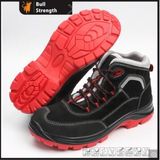 PU/TPU Outsole Suede Leather Safety Shoe with Composite Toe (SN5433)