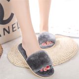 Wholesale Women Winter Soft Real Indoor Sheepskin Fur Slippers