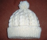Made to Order Hand Knitted Hat with POM POM