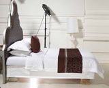 King Size Hotel Bed Sheets 100% Cotton White Duvet Cover Sets