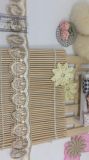 4cm Width Factory Stock Wholesale Embroidery Net Lace Trim Mesh Lace for Garments & Home Textiles & Curtains