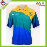 New Design Cheap Custom Sublimated Polo Shirt