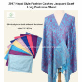 2017 Nepal Style Fashion Cashew Jacquard Scarf Long Pashmina Shawl