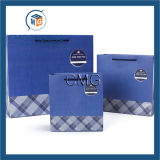 Blue Printing Chocolate Paper Bag (DM-GPBB-135)