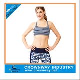 Custom Pretty Kissing-Back Sports Bra for Girls