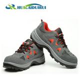 Rubber Outsole Suede Leather Sport Style Safety Shoes