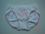 2016 BSCI Oeko-Tex Girl's Underwear Panty 030205 with Print