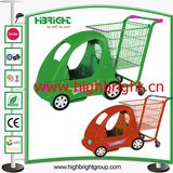 Supermarket Rentable Children Baby Shopping Stroller for Mall