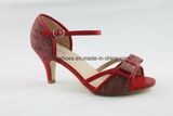 Qualitied High Heels Women Shoes Footwear with Bowknot