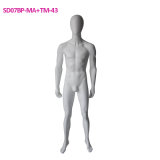 Fiberglass White Standing Muscle Male Mannequins for Fashion Shop